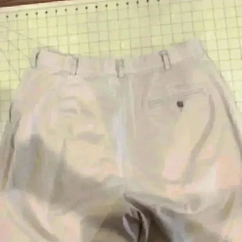 LL Bean Khaki Twill Trousers, Size 16P - Picture 4 of 7
